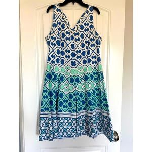 Nautical cocktail dress